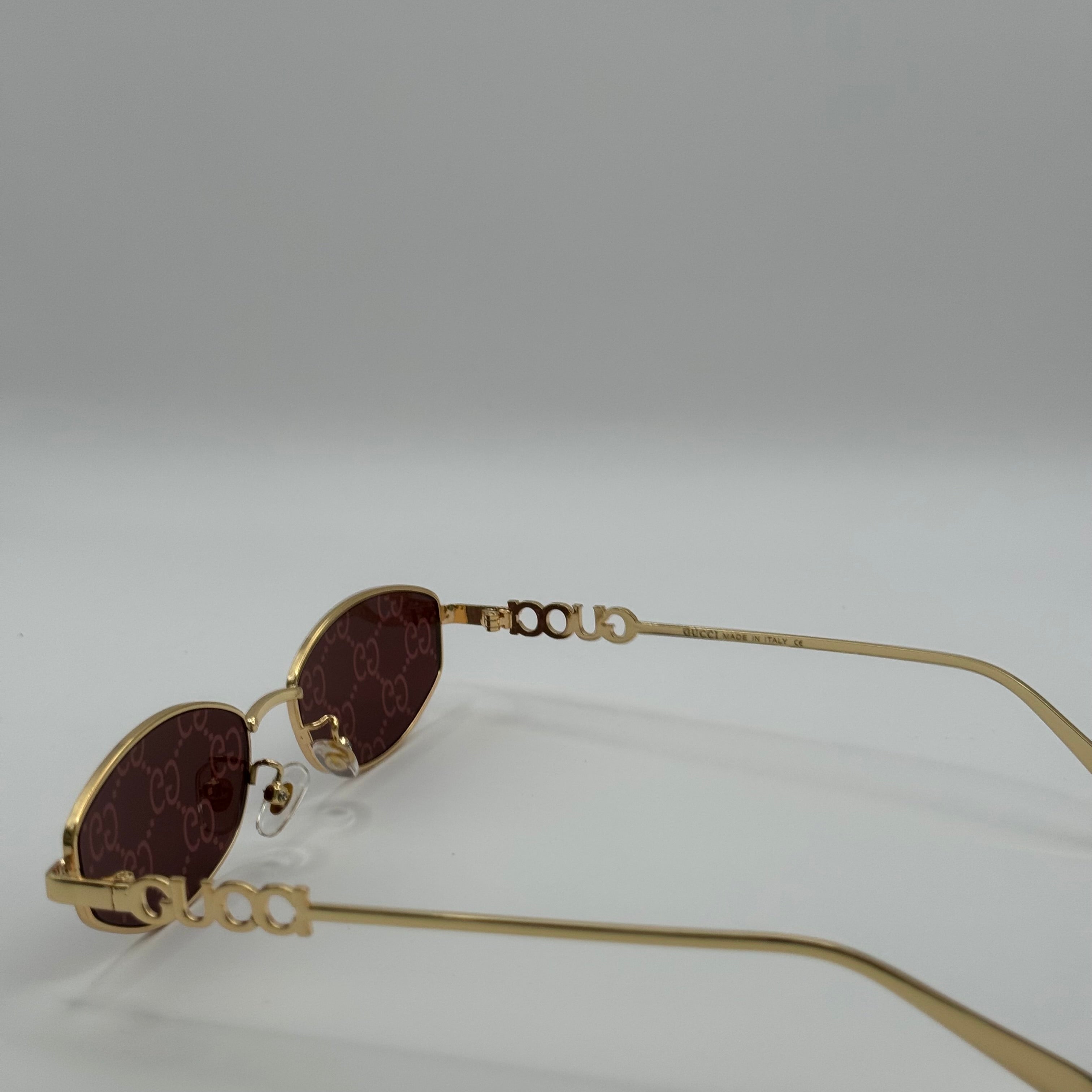 NG Sunglasses g31827 gg lenses Gold Metal