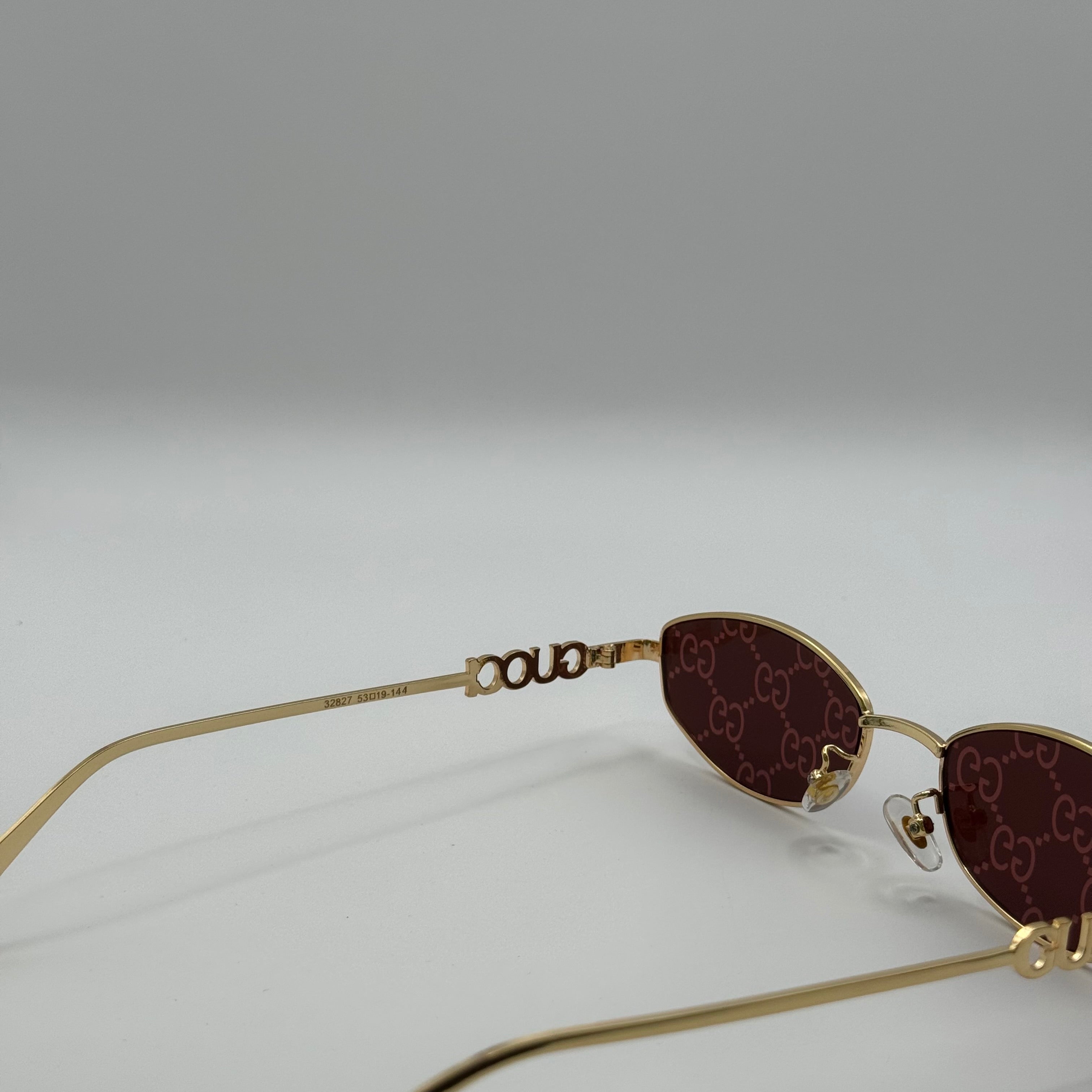 NG Sunglasses g31827 gg lenses Gold Metal