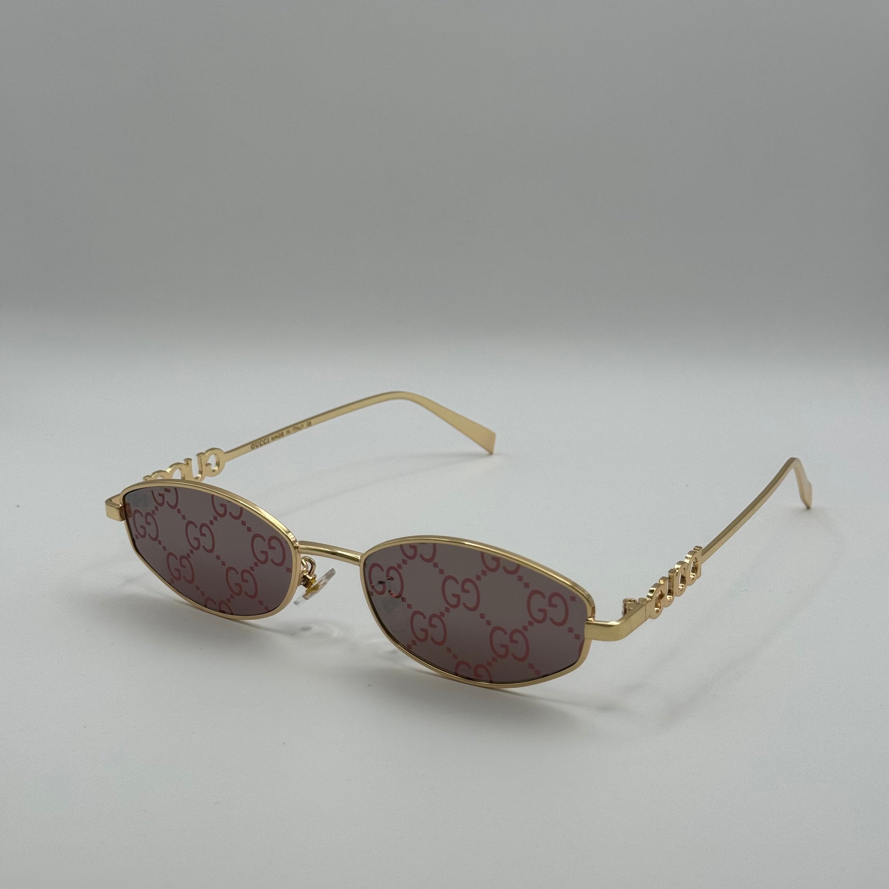 NG Sunglasses g31827 gg lenses Gold Metal