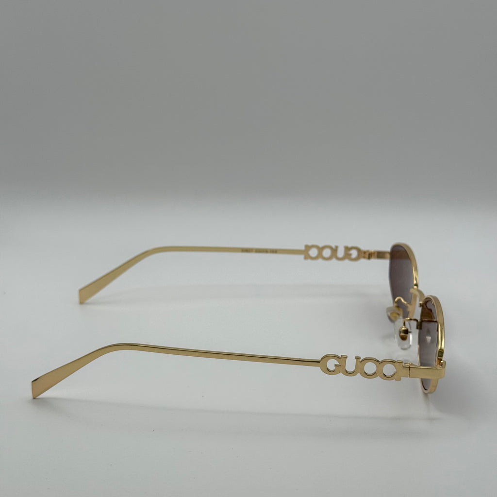 NG Sunglasses g31827 gg lenses Gold Metal