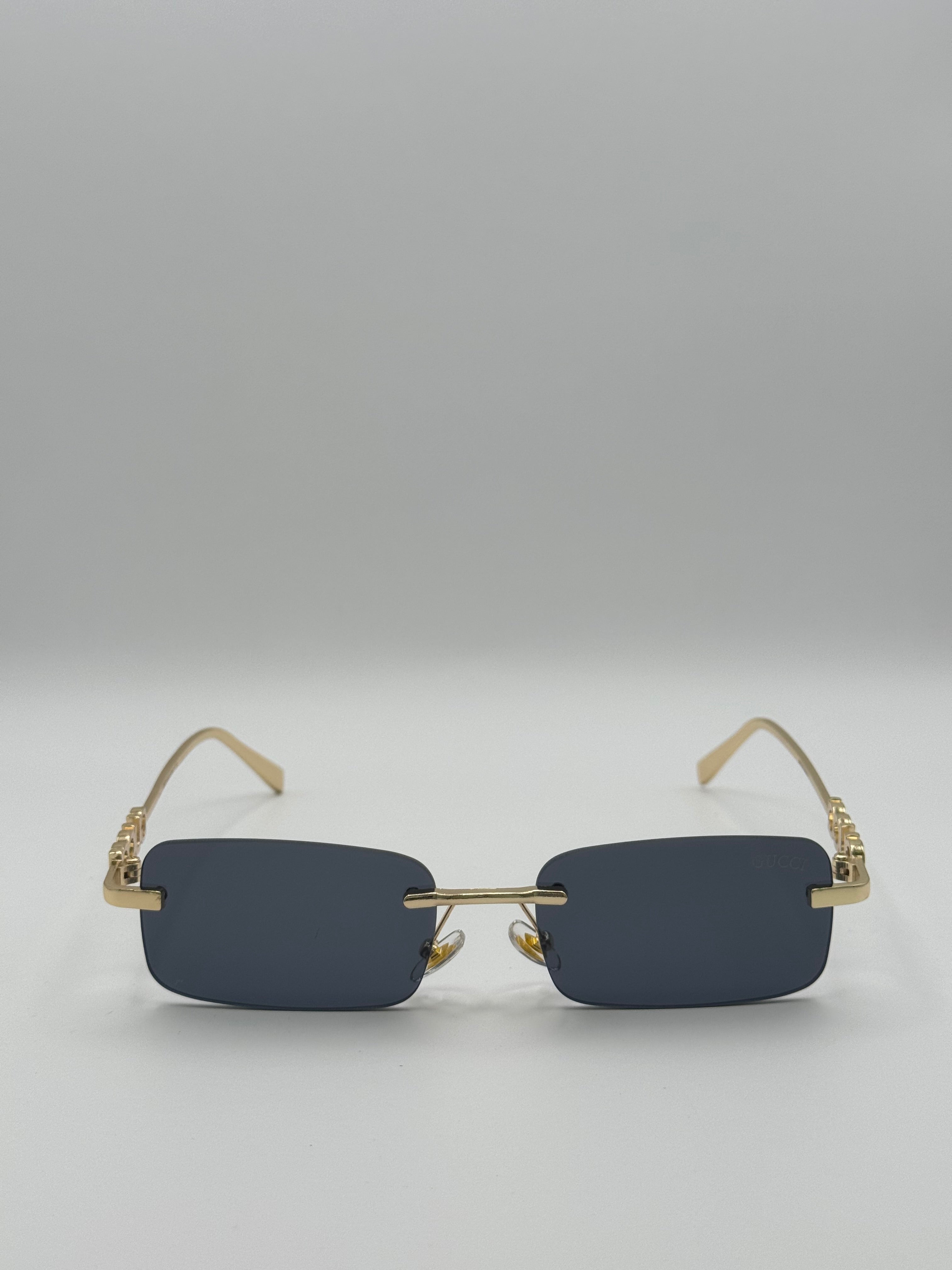 NG Sunglasses g59011 Gold Metal