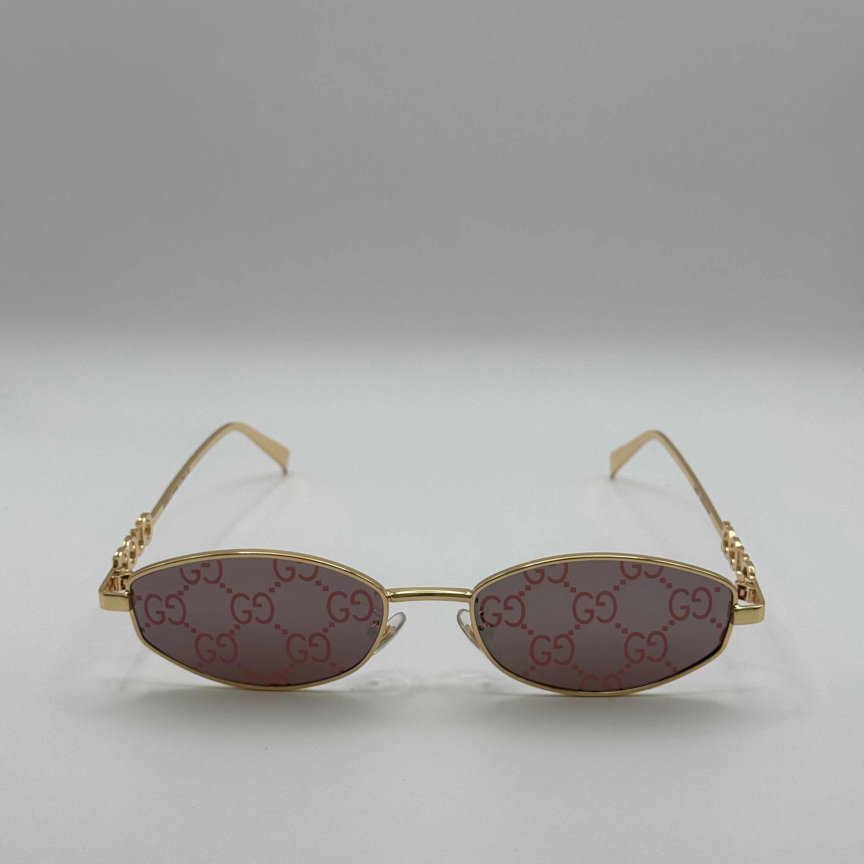 NG Sunglasses g31827 gg lenses Gold Metal
