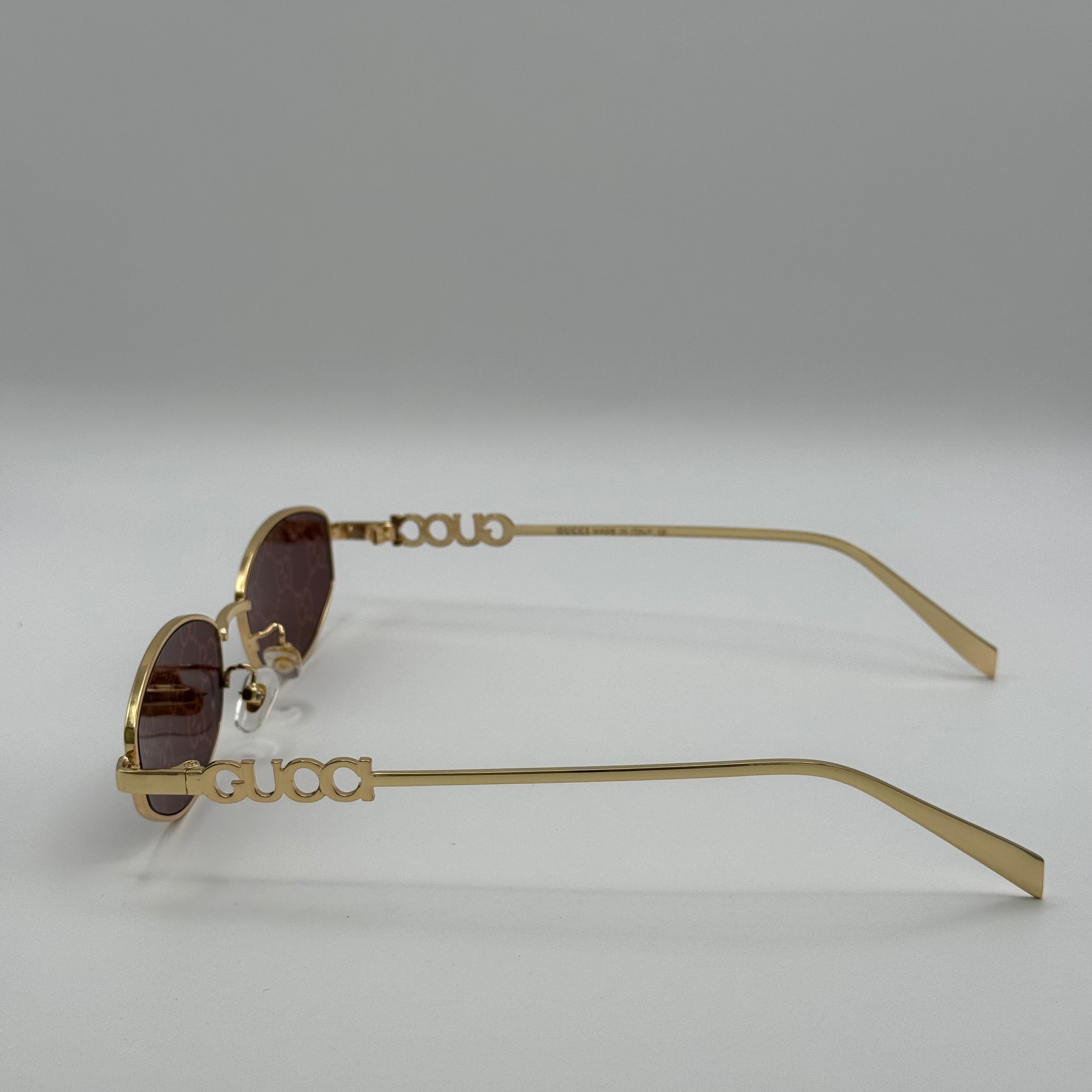 NG Sunglasses g31827 gg lenses Gold Metal