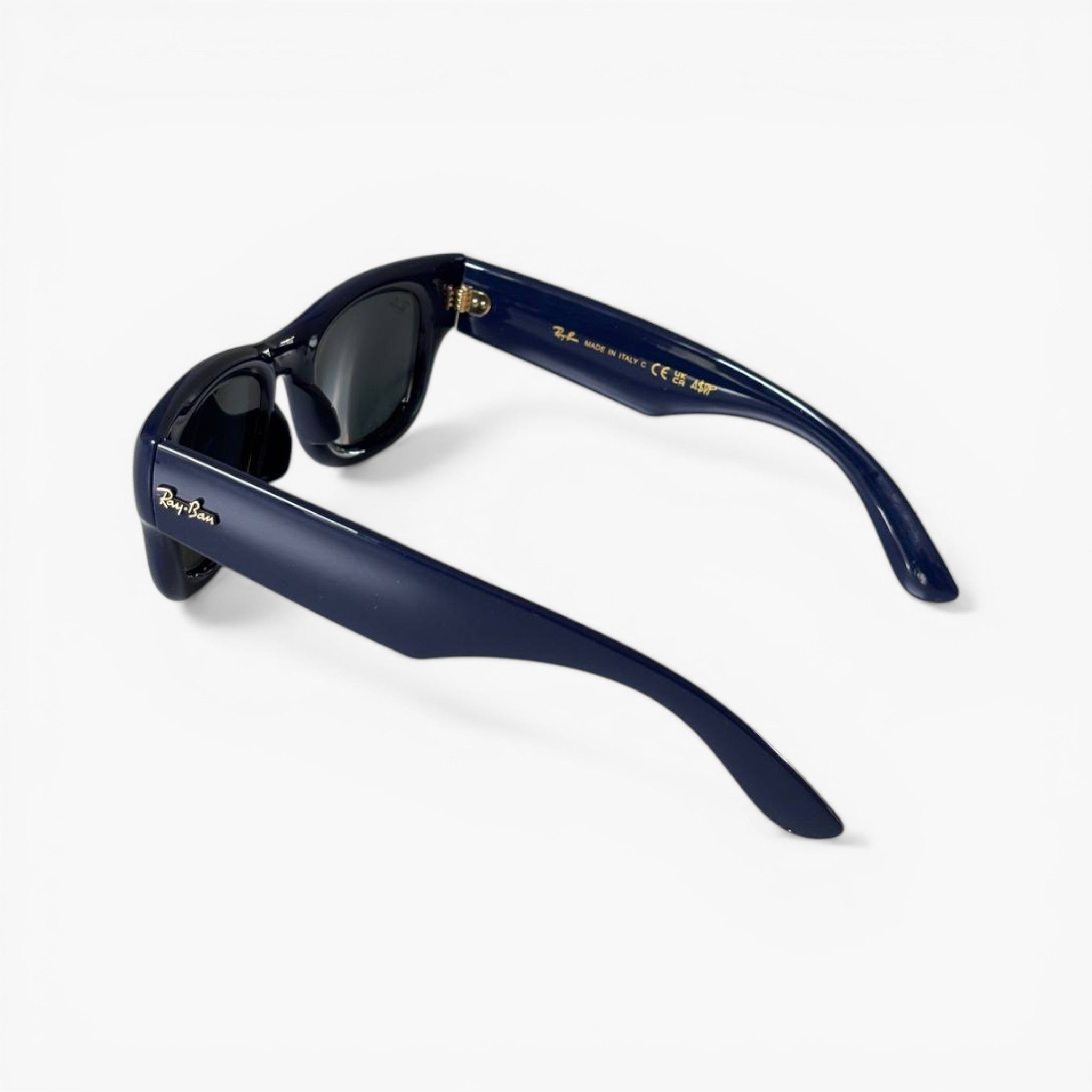 Designer style sunglasses deep blue